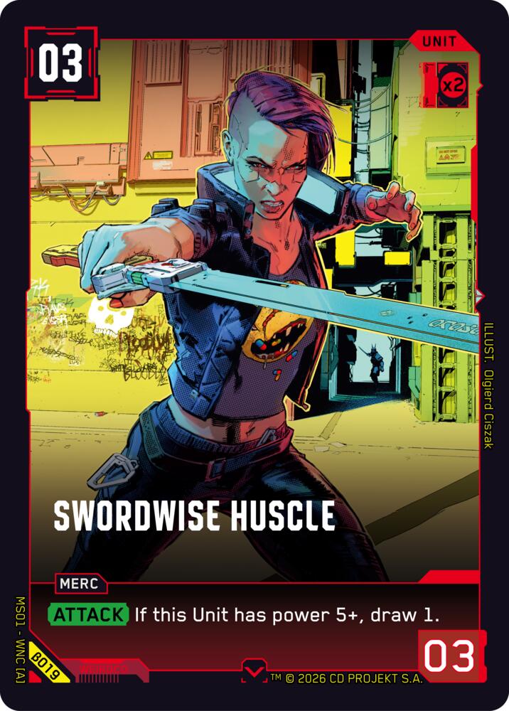 Swordwise Huscle B019 (Welcome to Night City - Beta) 