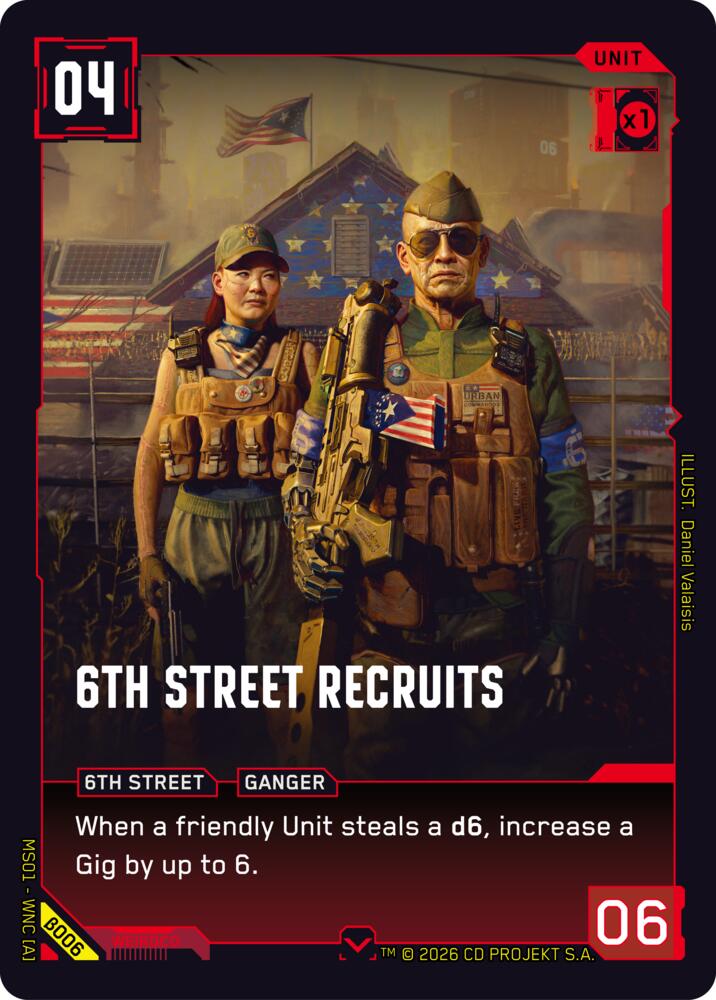 6th Street Recruits B006 (Welcome to Night City - Beta) 