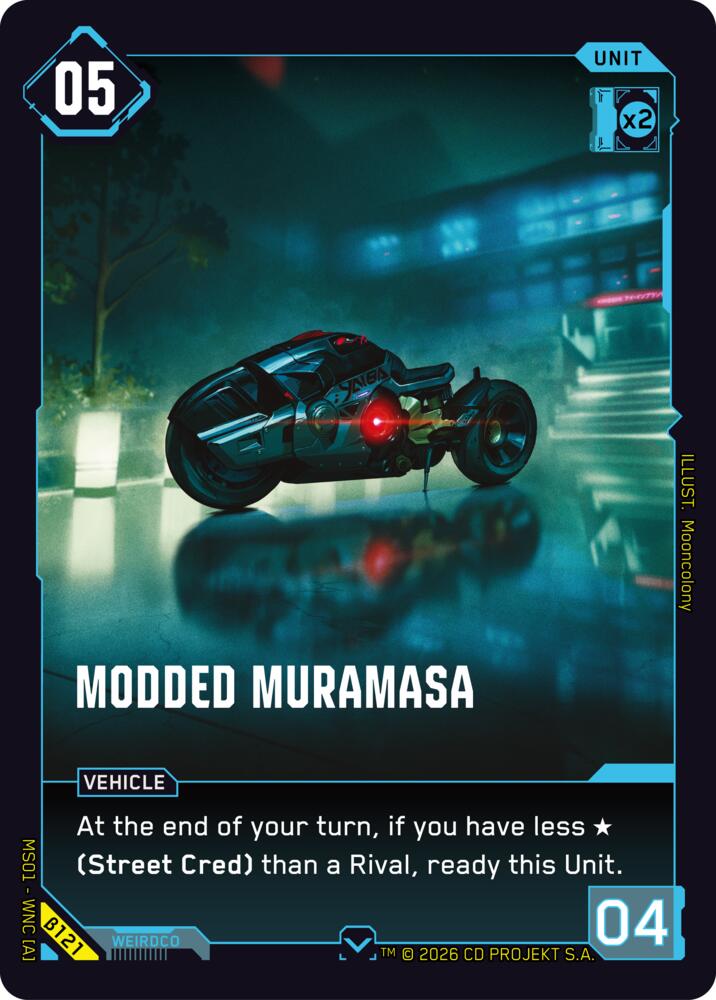 Modded Muramasa B121 (Welcome to Night City - Beta) 