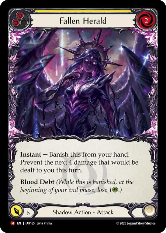 Fallen Herald IAR165 (Usurp the Shadow Throne) 