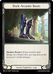 Dark Arcanite Boots IAR227 (Usurp the Shadow Throne)  - Cold Foil