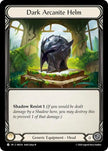 Dark Arcanite Helm IAR224 (Usurp the Shadow Throne)  - Cold Foil