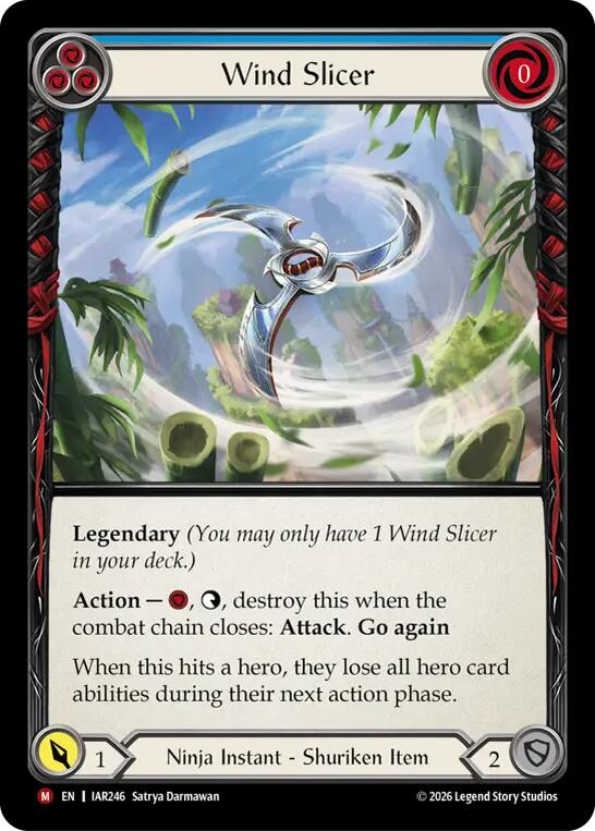 Wind Slicer IAR246 (Usurp the Shadow Throne) 