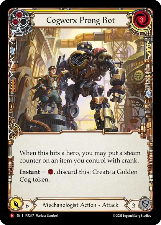 Cogwerx Prong Bot IAR247 (Usurp the Shadow Throne) 