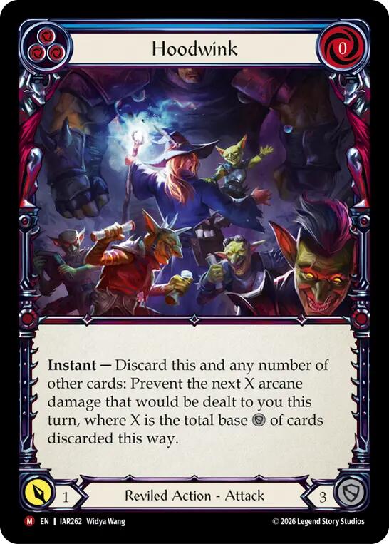 Hoodwink IAR262 (Usurp the Shadow Throne)  - Rainbow Foil