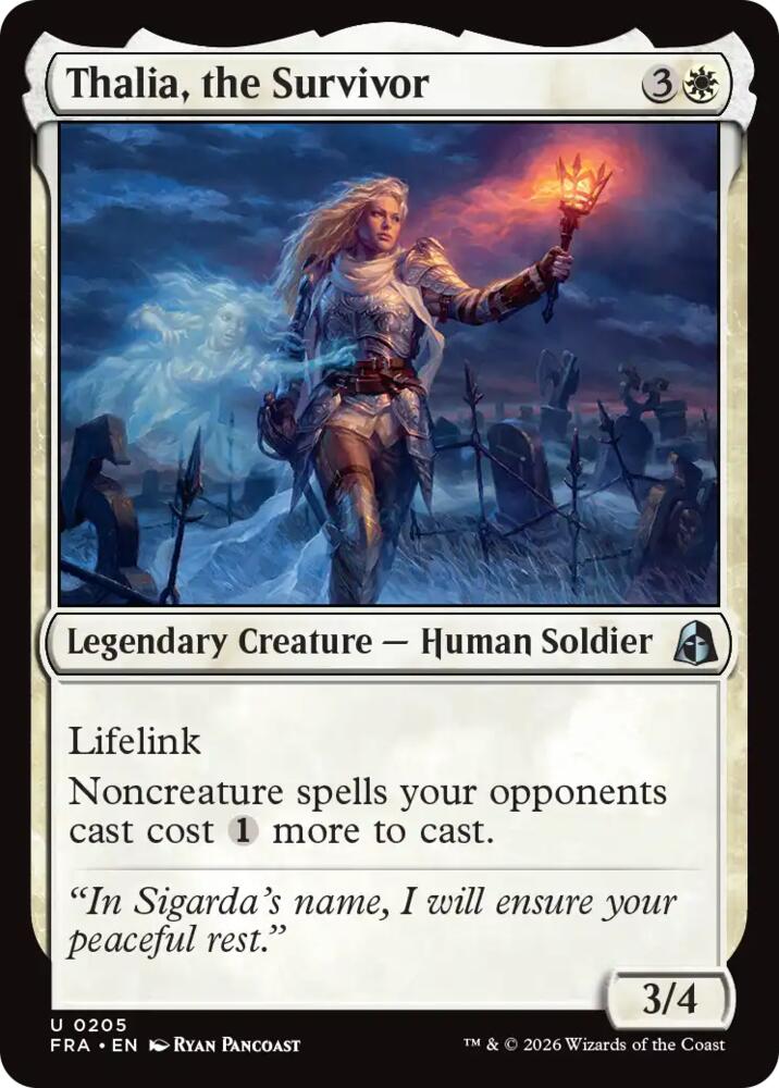 Thalia, the Survivor 205 (Reality Fracture)  - Foil