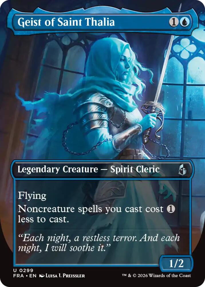 Geist of Saint Thalia 299 (Reality Fracture)  - Borderless