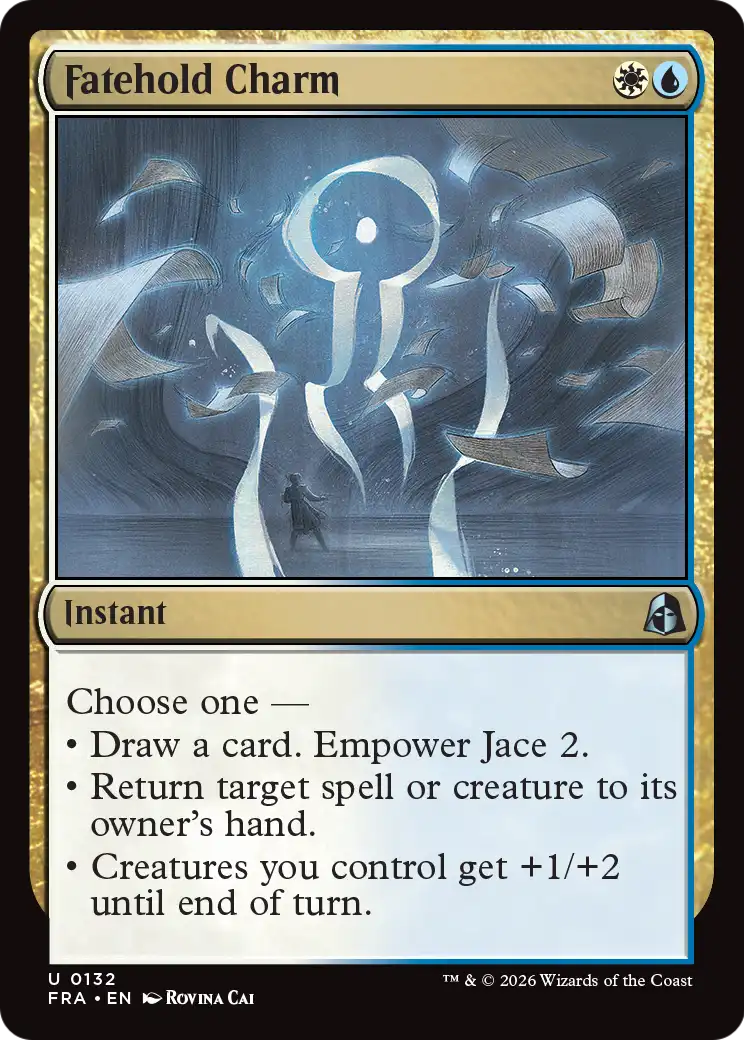 Fatehold Charm 132 (Reality Fracture)  - Foil