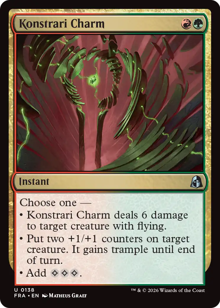 Konstrari Charm 138 (Reality Fracture)  - Foil