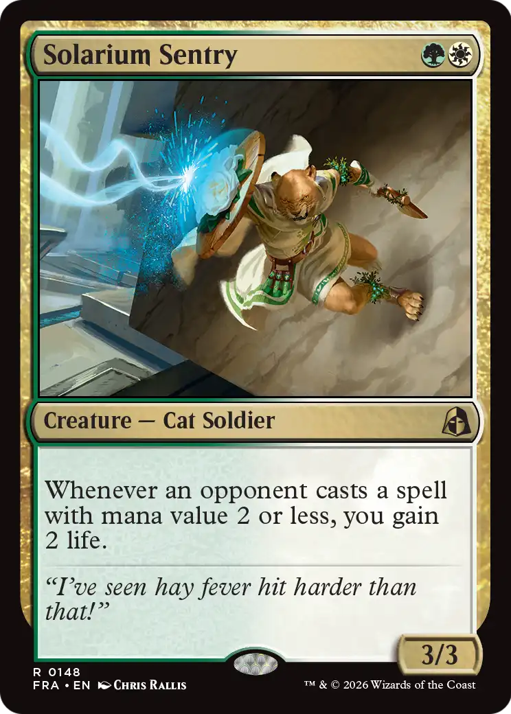 Solarium Sentry 148 (Reality Fracture)  - Foil