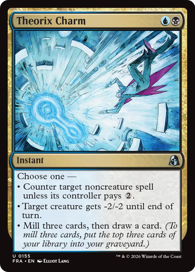Theorix Charm 155 (Reality Fracture)  - Foil
