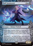 Null Summoner 353 (Reality Fracture)  - Showcase Foil