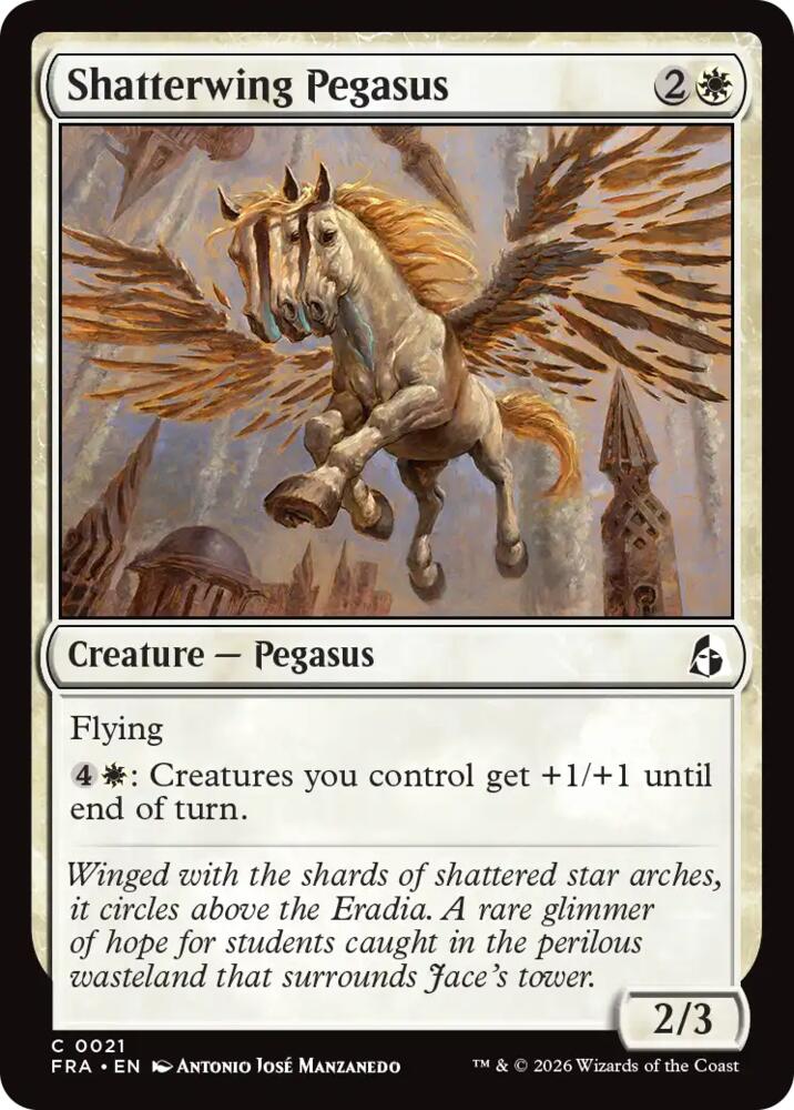 Shatterwing Pegasus 21 (Reality Fracture)  - Foil
