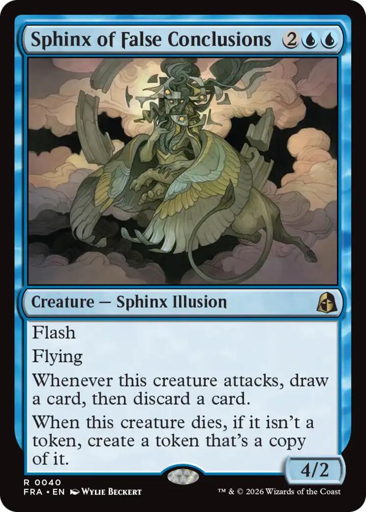 Sphinx of False Conclusions 40 (Reality Fracture) 