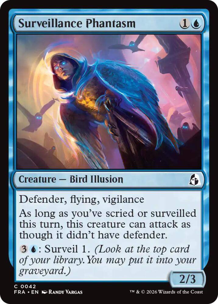 Surveillance Phantasm 42 (Reality Fracture)  - Foil
