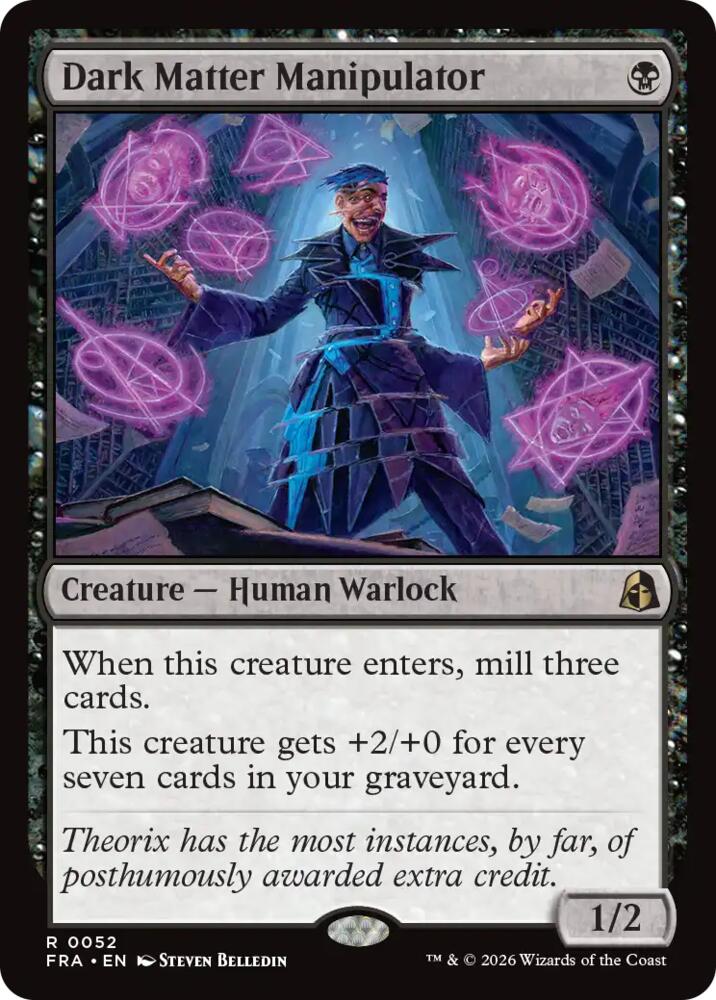 Dark Matter Manipulator 52 (Reality Fracture) 