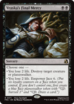 Vraska's Final Mercy 71 (Reality Fracture)  - Foil