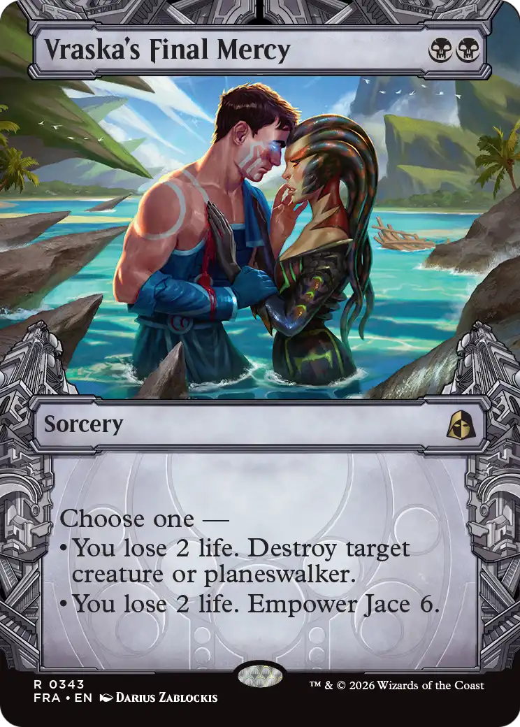 Vraska's Final Mercy 343 (Reality Fracture)  - Showcase