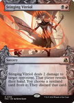 Stinging Vitriol 356 (Reality Fracture)  - Showcase Foil