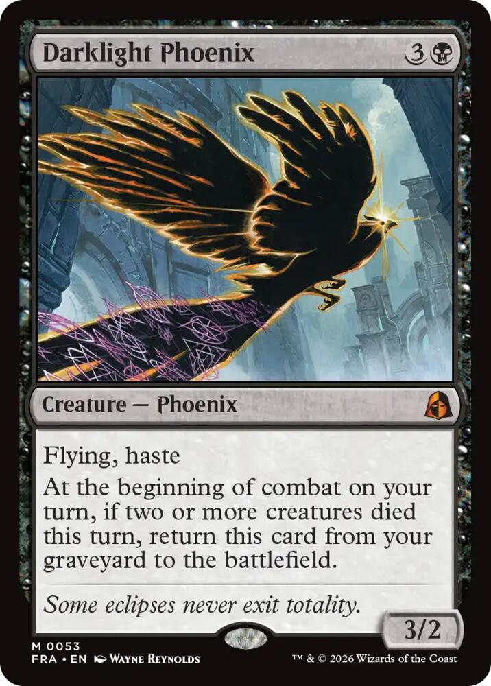 Darklight Phoenix 53 (Reality Fracture) 