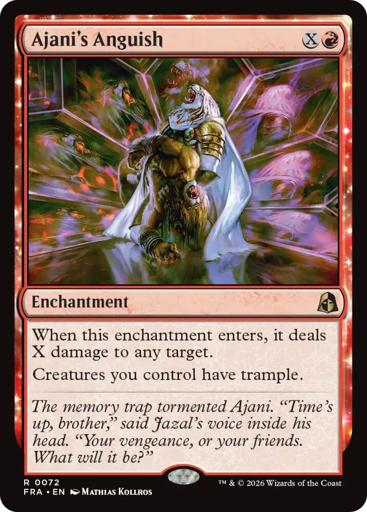 Ajani's Anguish 72 (Reality Fracture) 