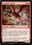 Draconic Visitor 80 (Reality Fracture)  - Foil