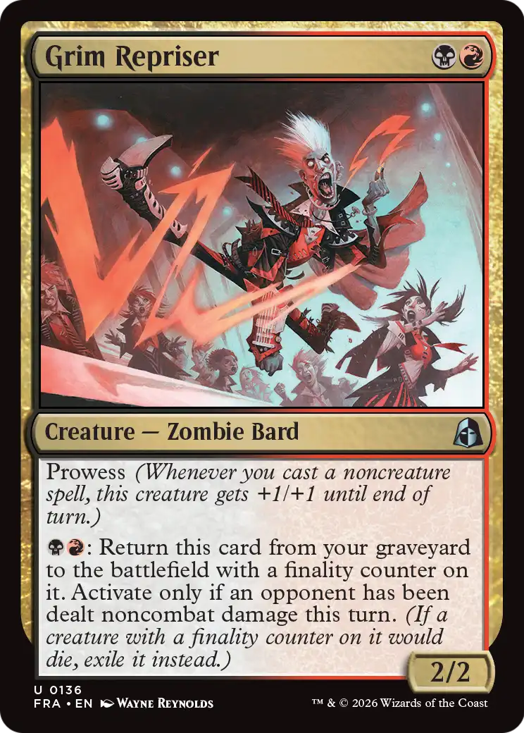 Grim Repriser 136 (Reality Fracture)  - Foil