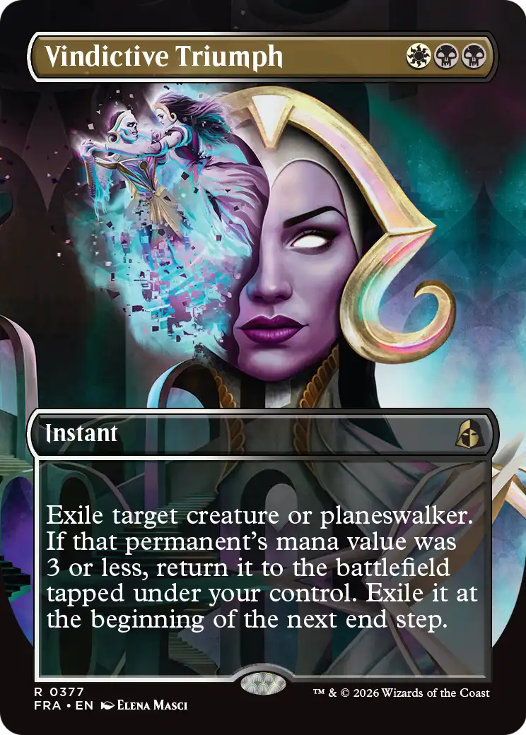 Vindictive Triumph 377 (Reality Fracture)  - Borderless