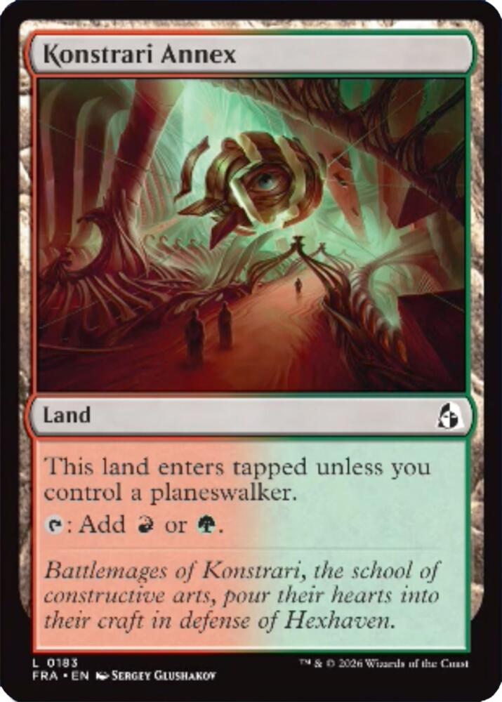 Konstrari Annex 183 (Reality Fracture)  - Foil