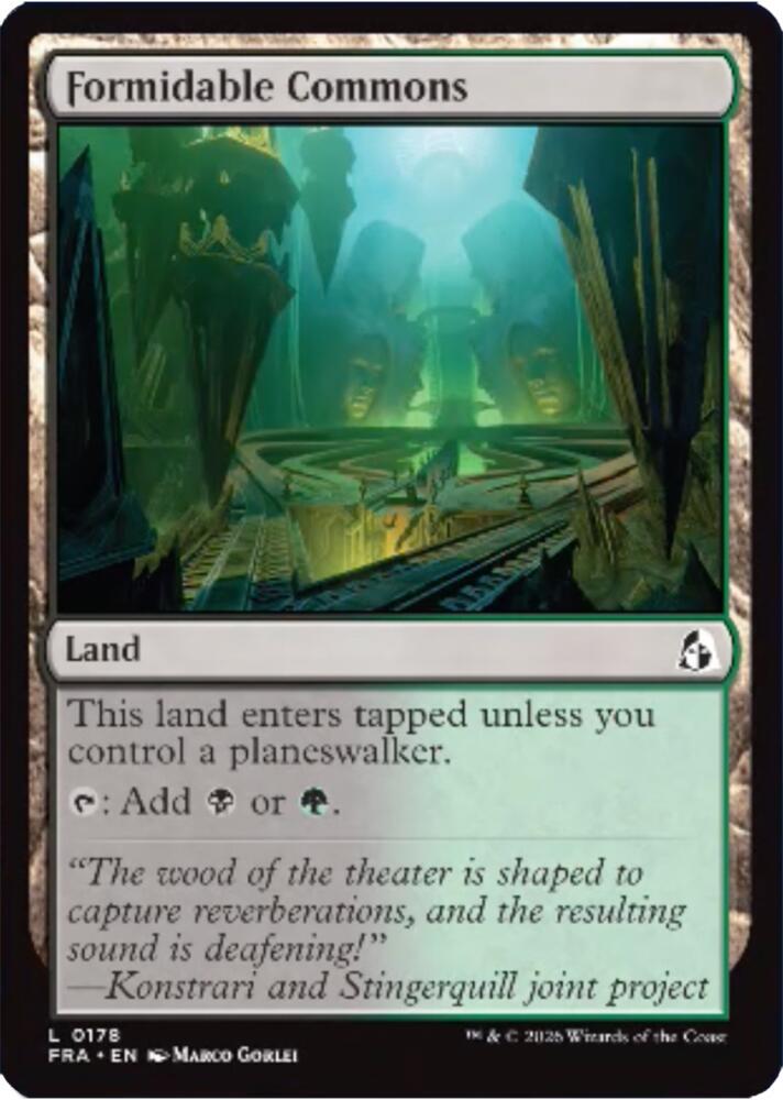 Formidable Commons 178 (Reality Fracture)  - Foil