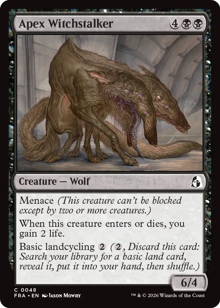 Apex Witchstalker 48 (Reality Fracture)  - Foil