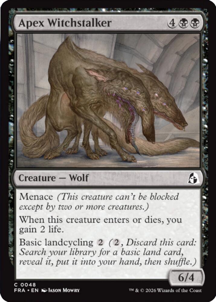 Apex Witchstalker 48 (Reality Fracture) 