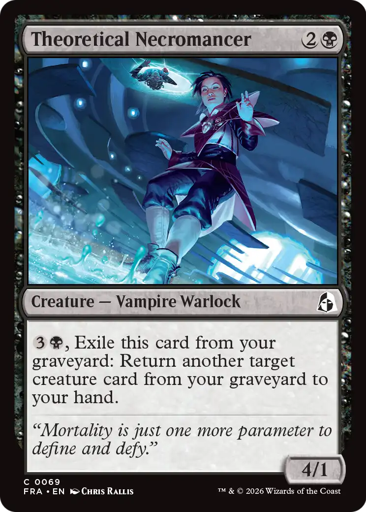 Theoretical Necromancer 69 (Reality Fracture)  - Foil