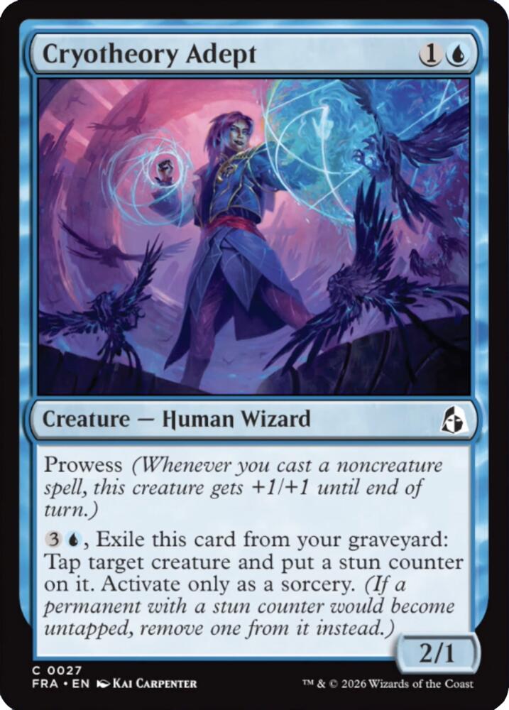 Cryotheory Adept 27 (Reality Fracture)  - Foil