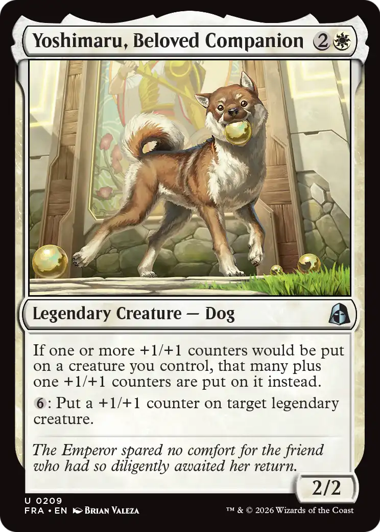 Yoshimaru, Beloved Companion 209 (Reality Fracture)  - Foil