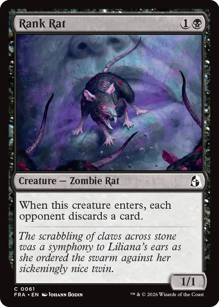 Rank Rat 61 (Reality Fracture)  - Foil
