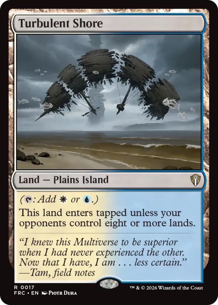 Turbulent Shore 17 (Commander: Reality Fracture) 