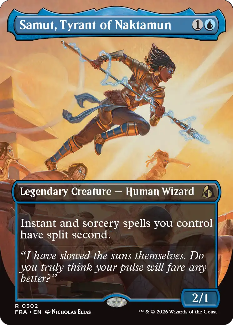 Samut, Tyrant of Naktamun 302 (Reality Fracture)  - Borderless