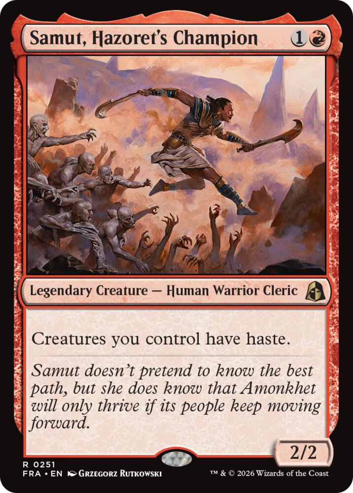 Samut, Hazorert's Champion 251 (Reality Fracture) 