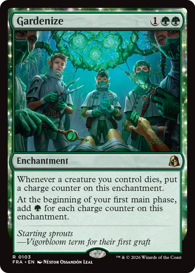 Gardenize 103 (Reality Fracture)  - Foil