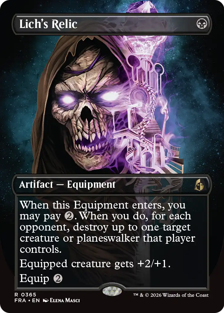 Lich's Relic 365 (Reality Fracture)  - Borderless