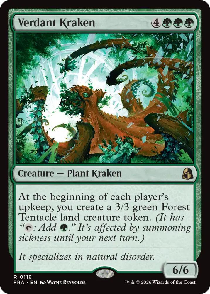 Verdant Kraken 118 (Reality Fracture) 
