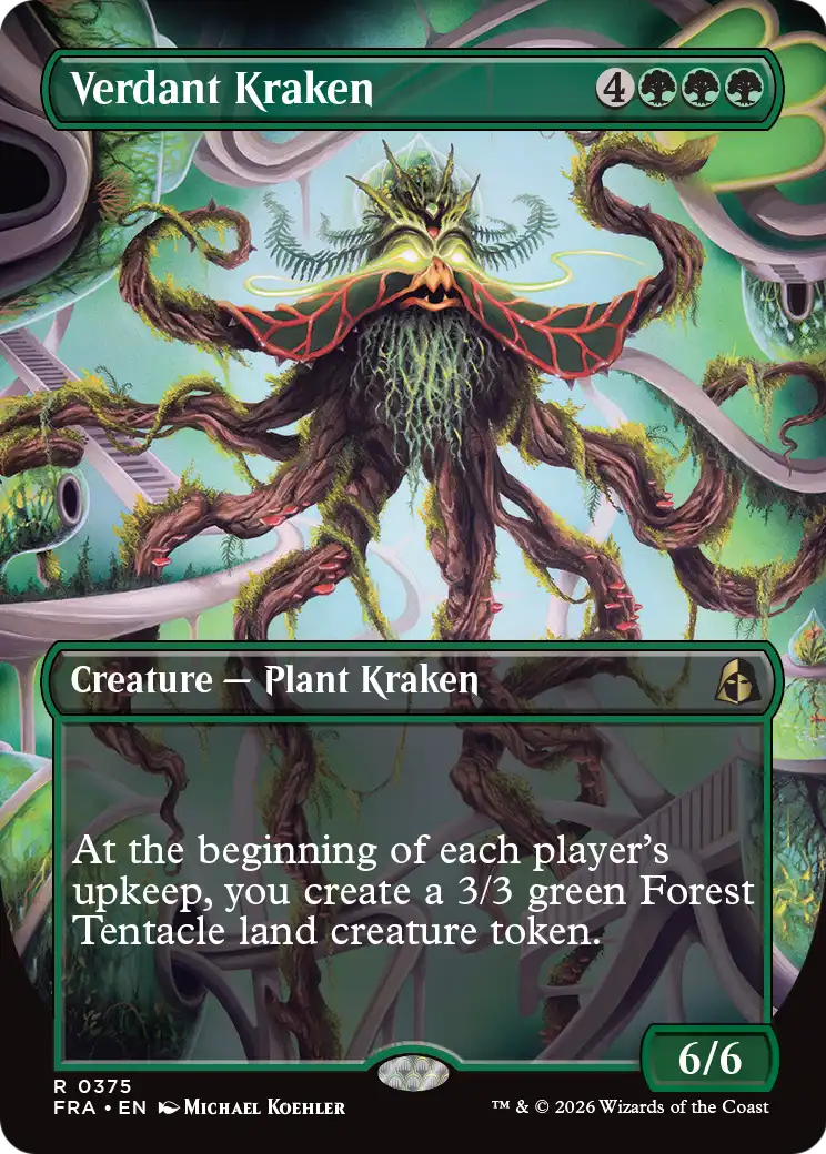 Verdant Kraken 375 (Reality Fracture)  - Borderless