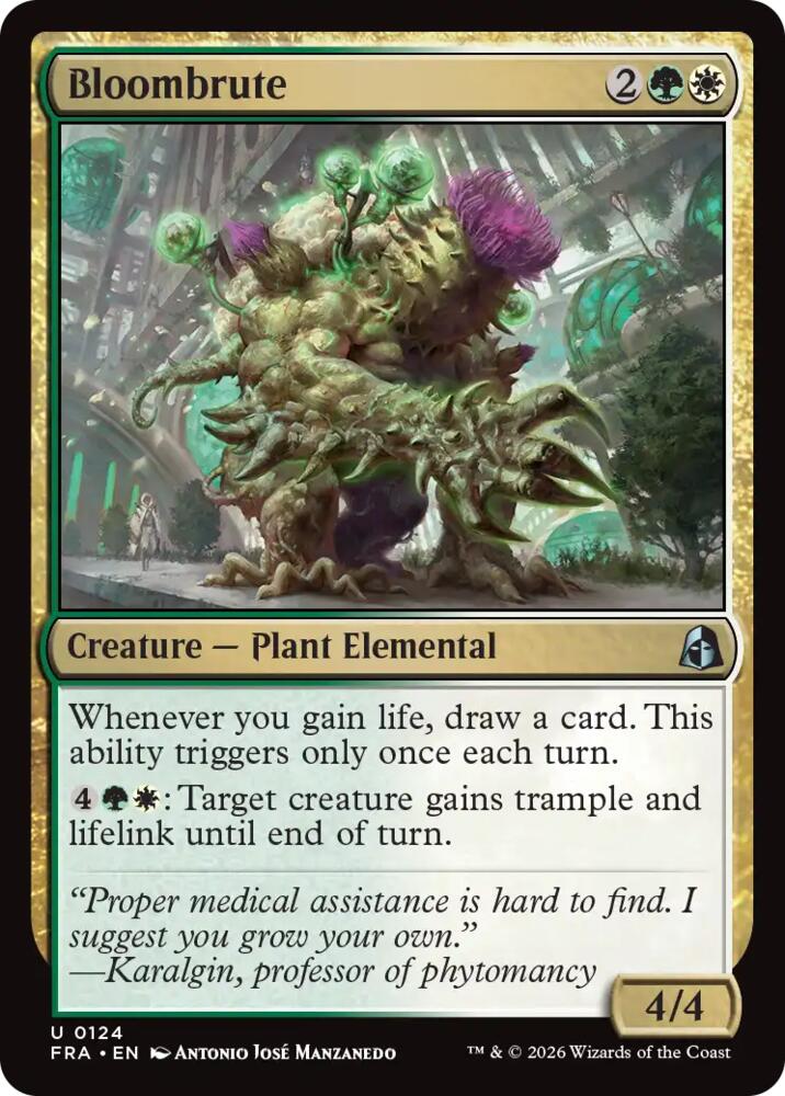 Bloombrute 124 (Reality Fracture)  - Foil