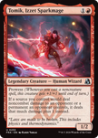 Tomik, Izzet Sparkmage 253 (Reality Fracture)  - Foil