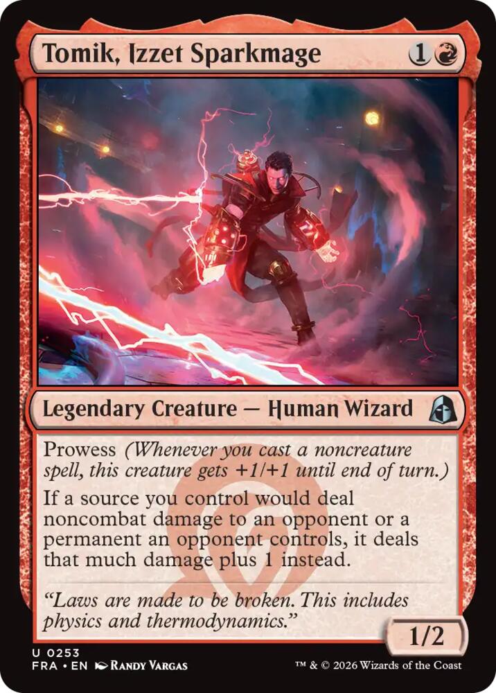 Tomik Izzet Sparkmage 253 (Reality Fracture) 