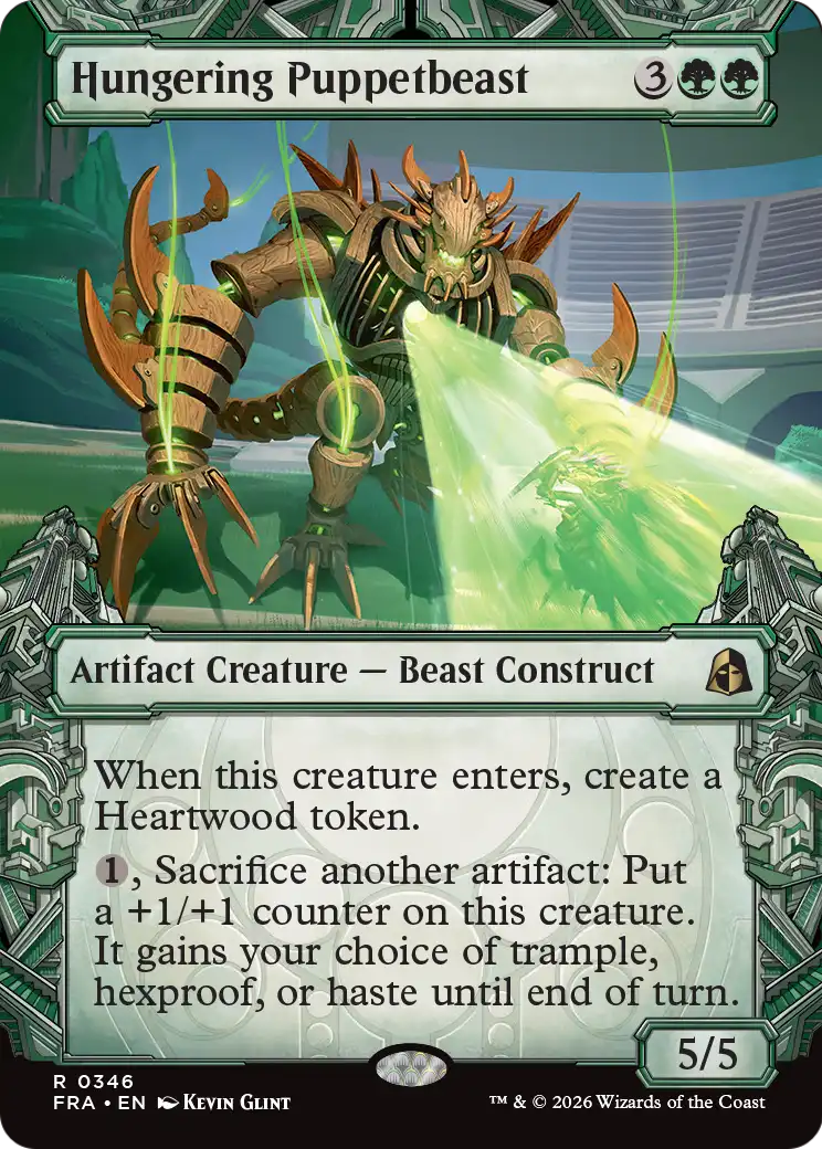 Hungering Puppetbeast 346 (Reality Fracture)  - Foil