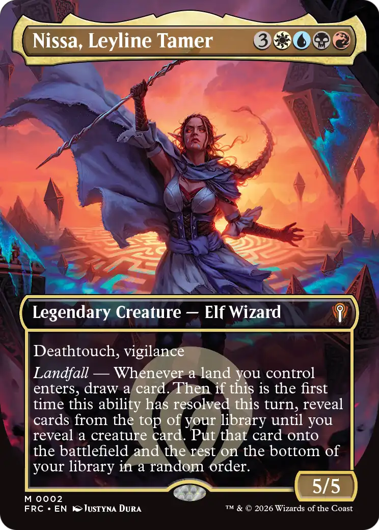 Nissa, Leyline Tamer 2 (Commander: Reality Fracture) 