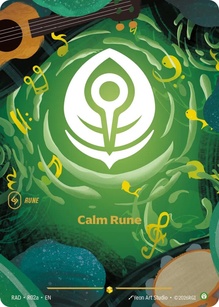 Calm Rune R02a R02a (Radiance)  - Foil