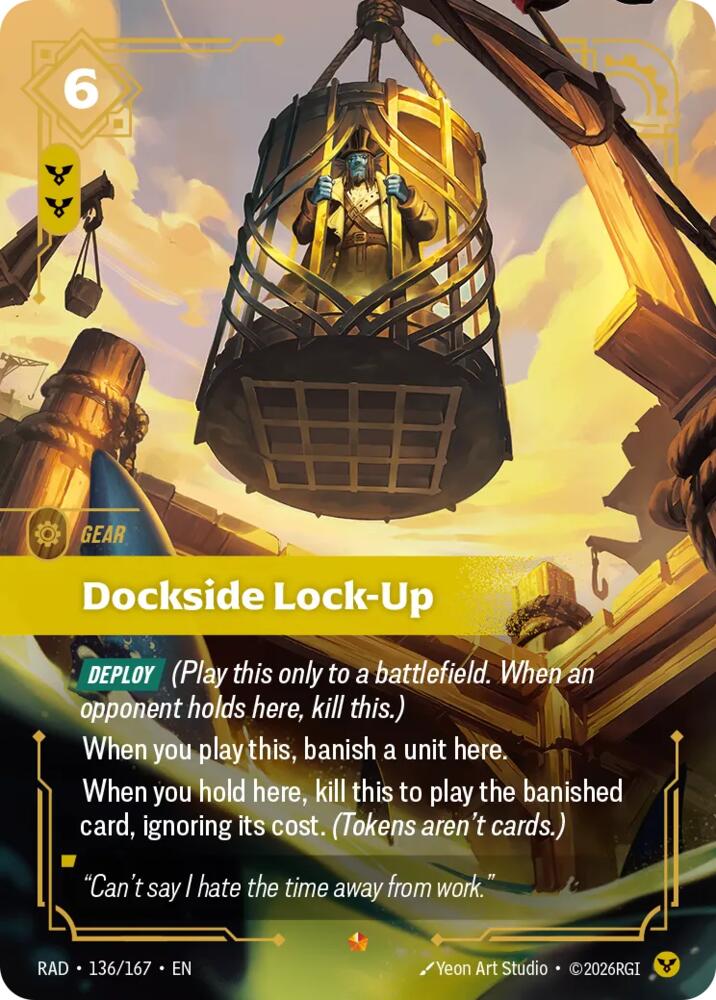 Dockside Lock Up 136/167 (Radiance)  - Foil